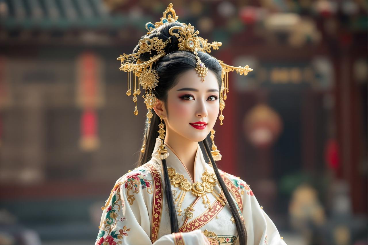 迪丽热巴新剧《长安幻夜》路透照曝光，古装造型惊艳众人